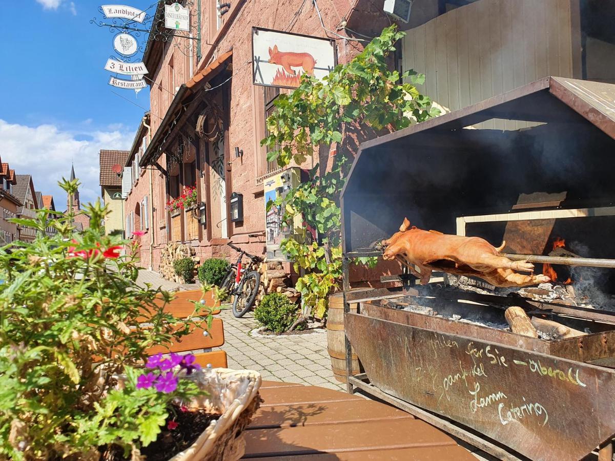 Gasthaus & Hotel Drei Lilien Werbach Eksteriør billede